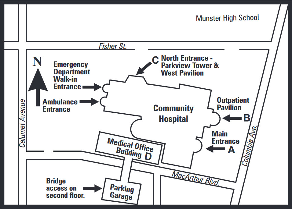 community hospital entrances