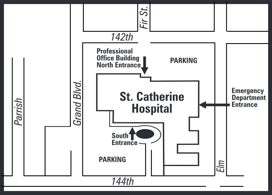 St. Catherine Hospital Entrances