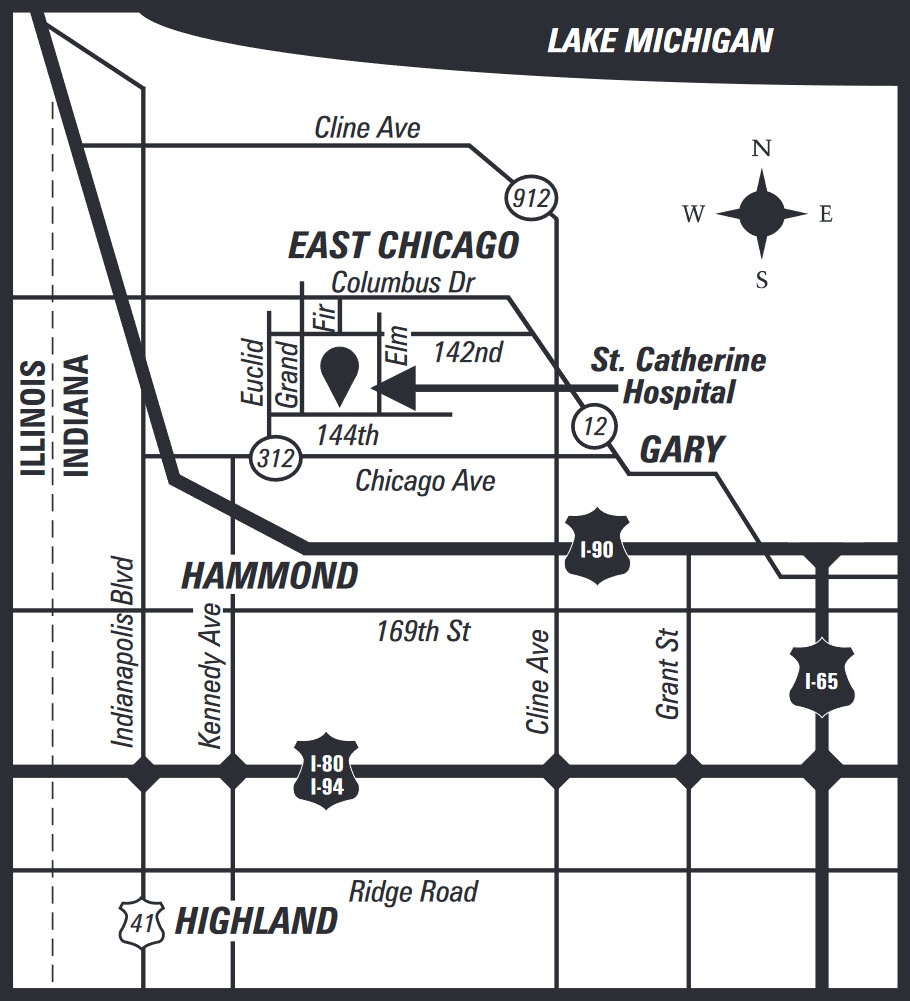 St. Catherine Hospital Map